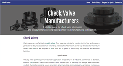 Desktop Screenshot of check-valves.net